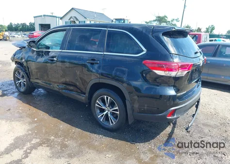 2017 Toyota Highlander Le из США, поврежденный, VIN 5TDBZRFH6HS430771
